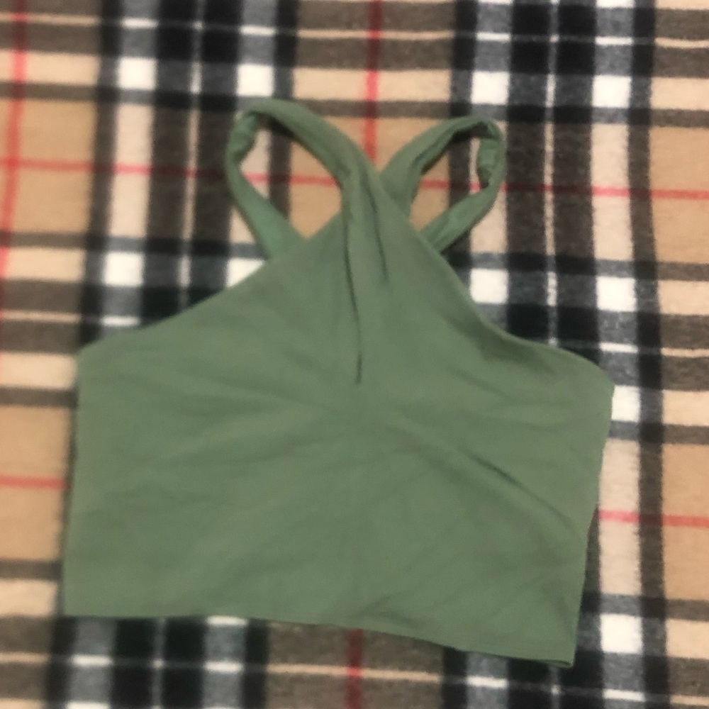 Lululemon Nulu Wrap-Front Longline Bra
Green Twill - Picture 6 of 9